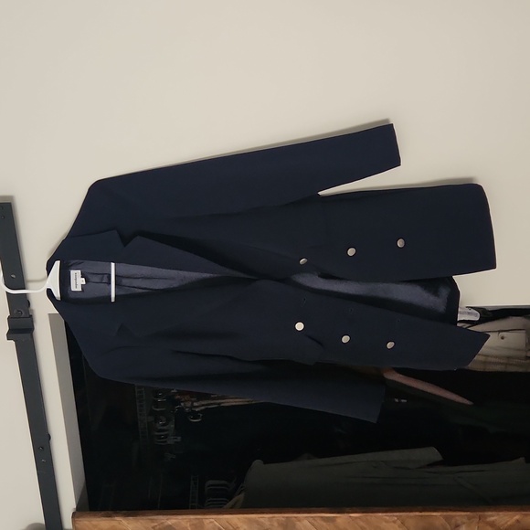 Navy triple button Superdown blazer - Picture 1 of 4